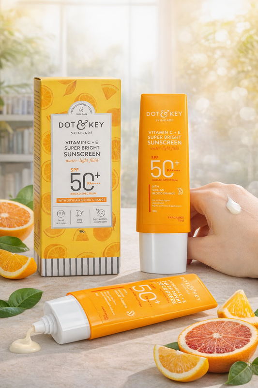 Dot & Key Vitamin C + E Super Bright Sunscreen SPF 50+ PA++++ (50g)