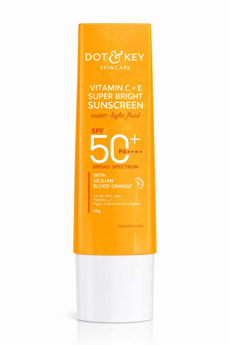 Dot & Key Vitamin C + E Super Bright Sunscreen SPF 50+ PA++++ (50g)