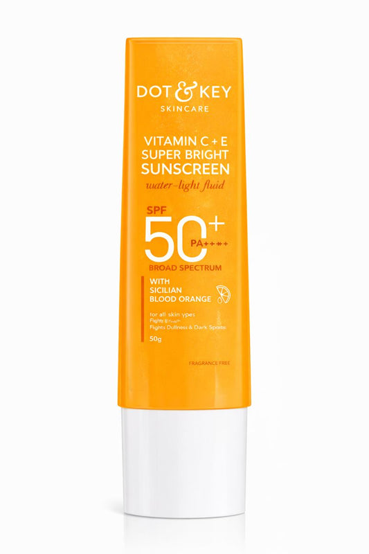 Dot & Key Vitamin C + E Super Bright Sunscreen SPF 50+ PA++++ (50g)