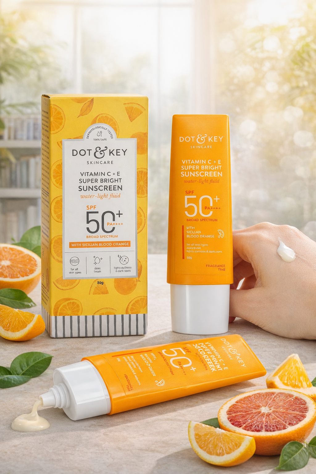Dot & Key Vitamin C + E Super Bright Sunscreen SPF 50+ PA++++ (50g)